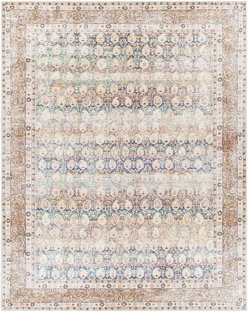 Maligaya Distressed Washable Rug - Clearance by Boutique Rugs