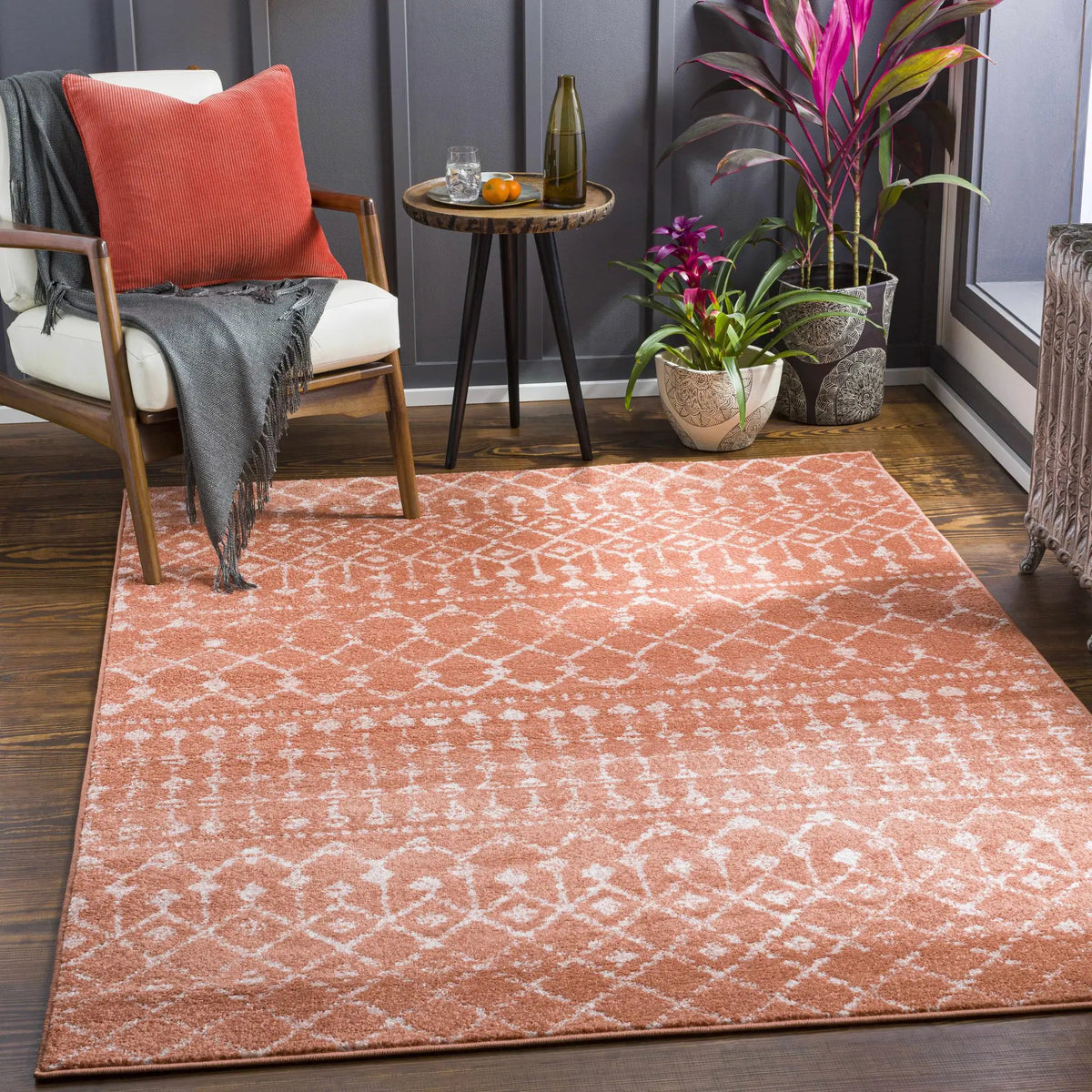 Malisbeng Area Rug - Clearance, installed in a room