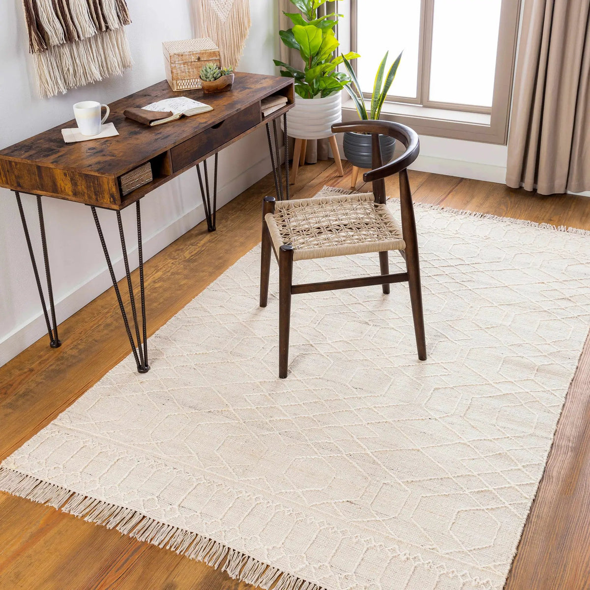 Manby Area Rug - Clearance, installed in a room