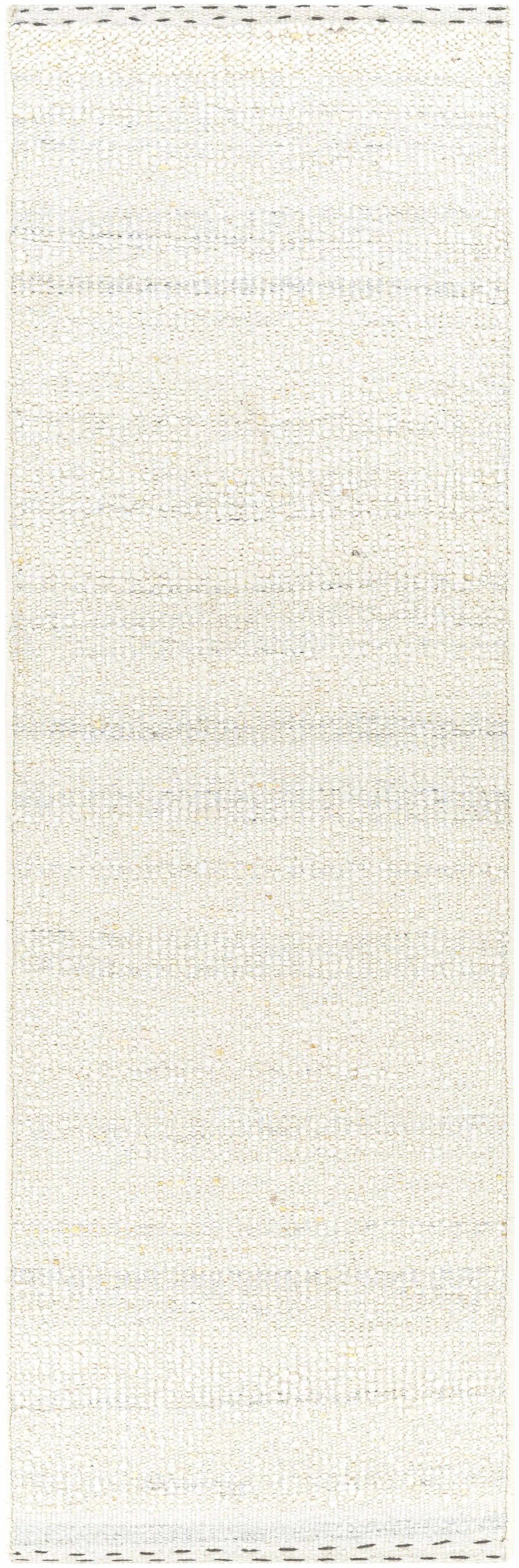 Yaniklar Cream Flat Woven Wool Rug, photo 12 of 13