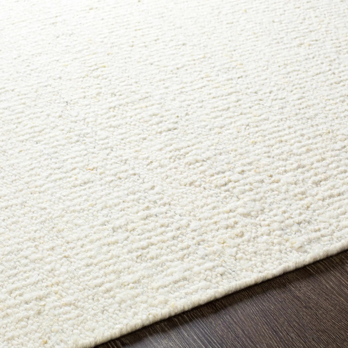 Yaniklar Cream Flat Woven Wool Rug, photo 7 of 13