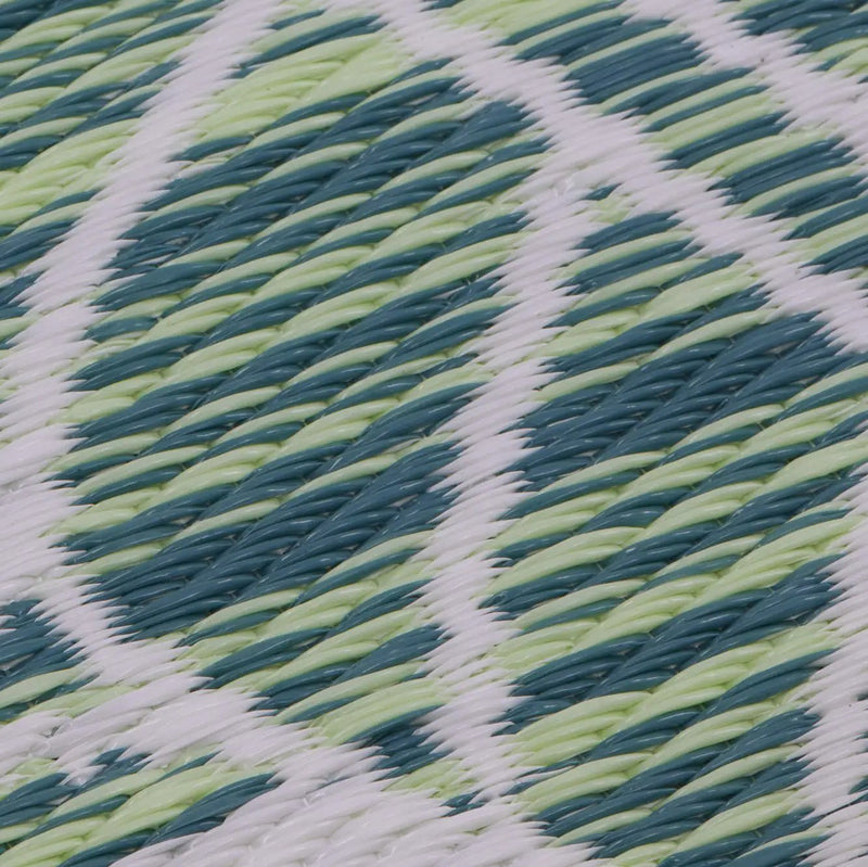 Manila - Green Outdoor Rug for Patio FINAL SALE