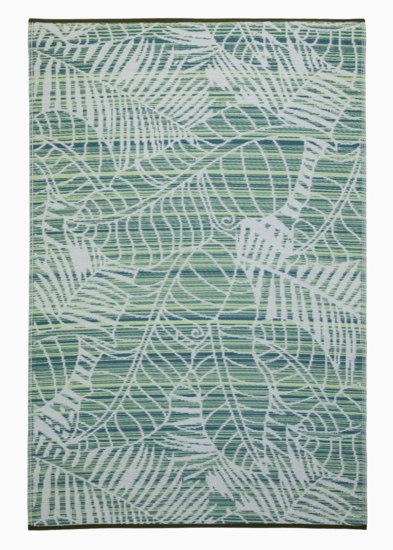 Manila - Green Outdoor Rug for Patio FINAL SALE