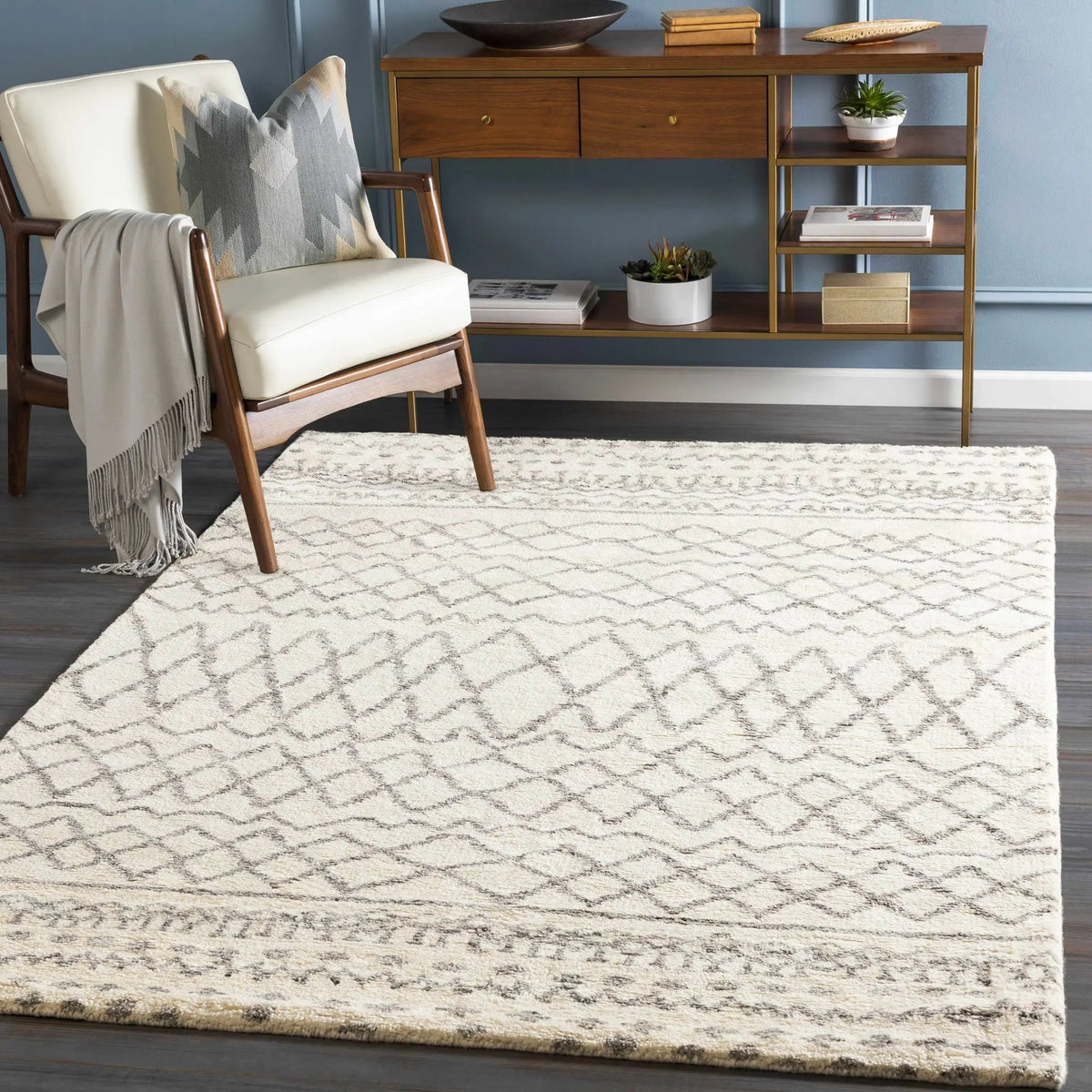 Manquin Area Rug - Clearance, installed in a room