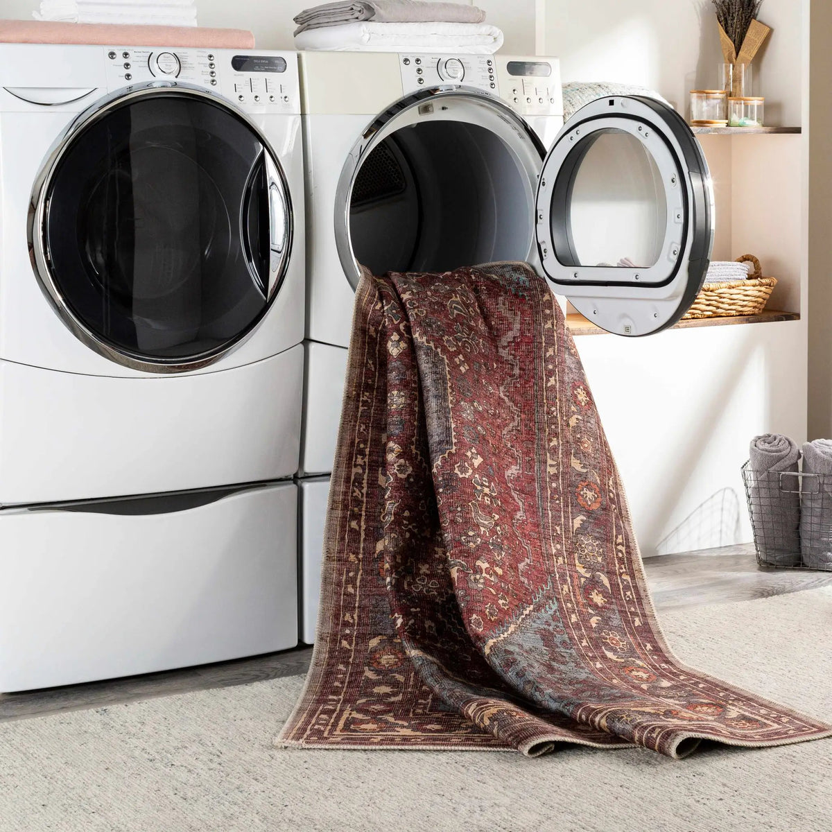 Maplesville Washable Area Rug - Clearance, photo 6 of 15