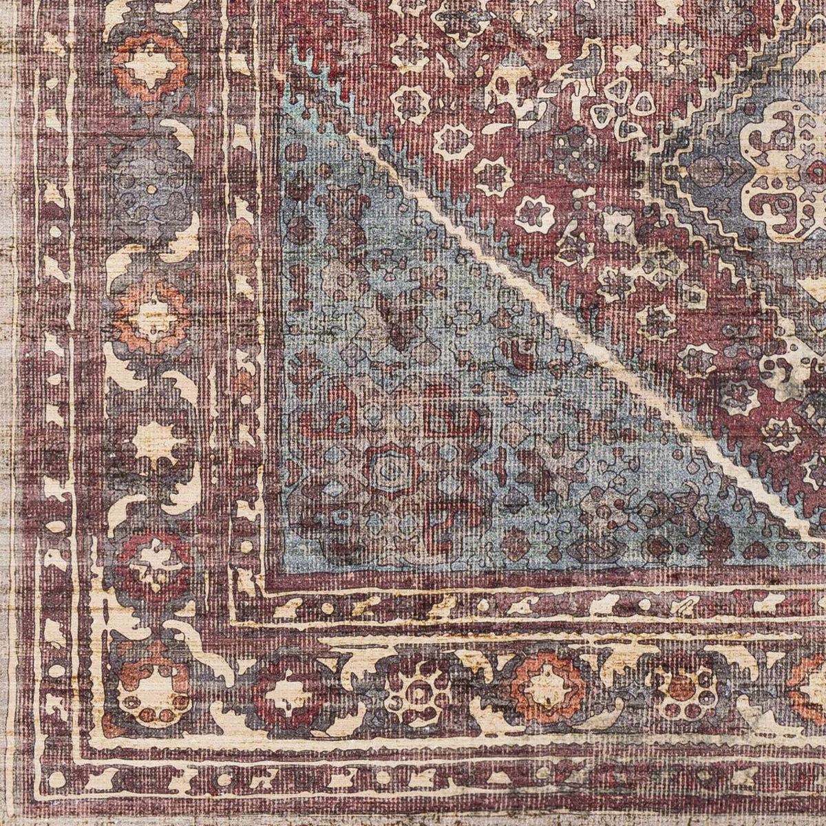 Maplesville Washable Area Rug - Clearance, sample swatch