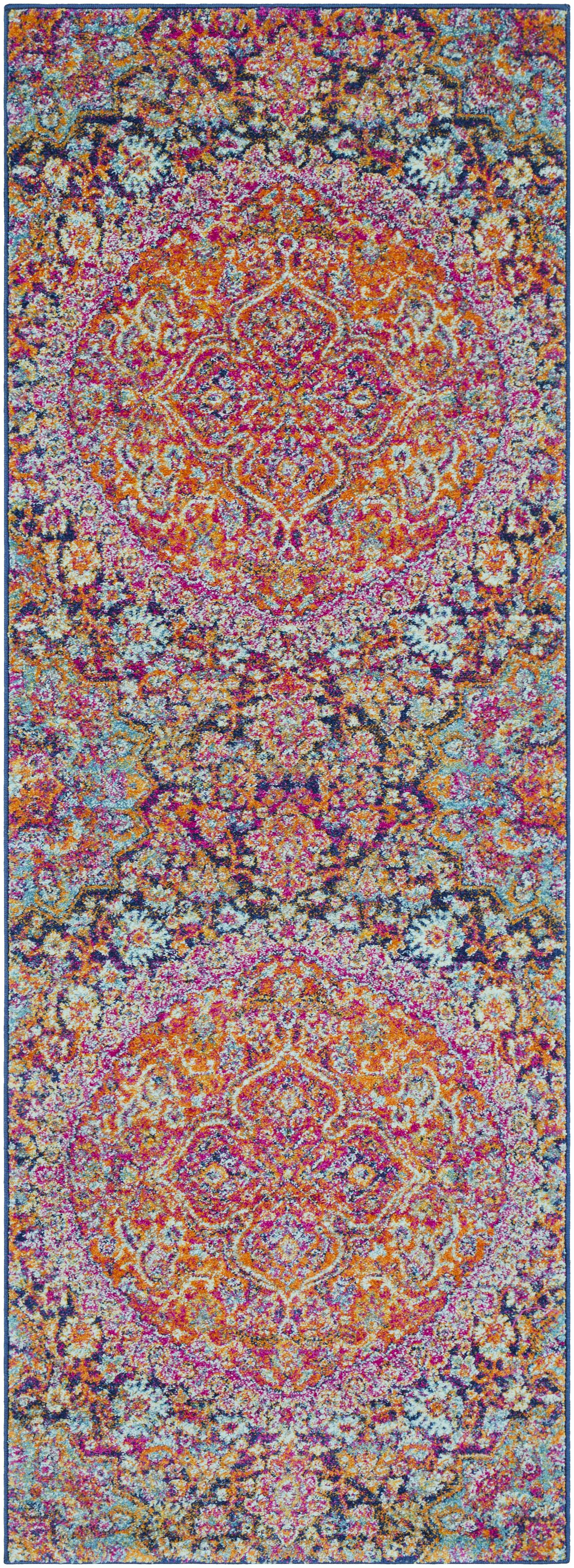 Burnt Orange Ojus Area Rug by Boutique Rugs