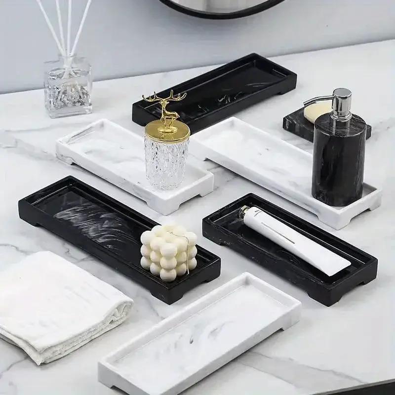 Marble Bathroom Organizer by House Of Avana
