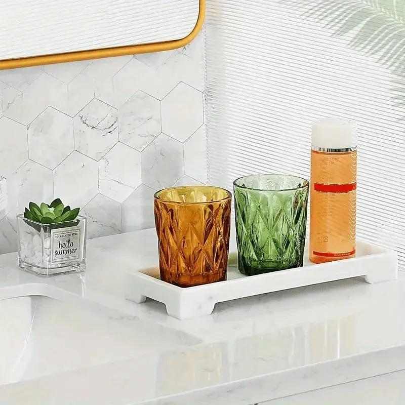 Marble Bathroom Organizer by House Of Avana