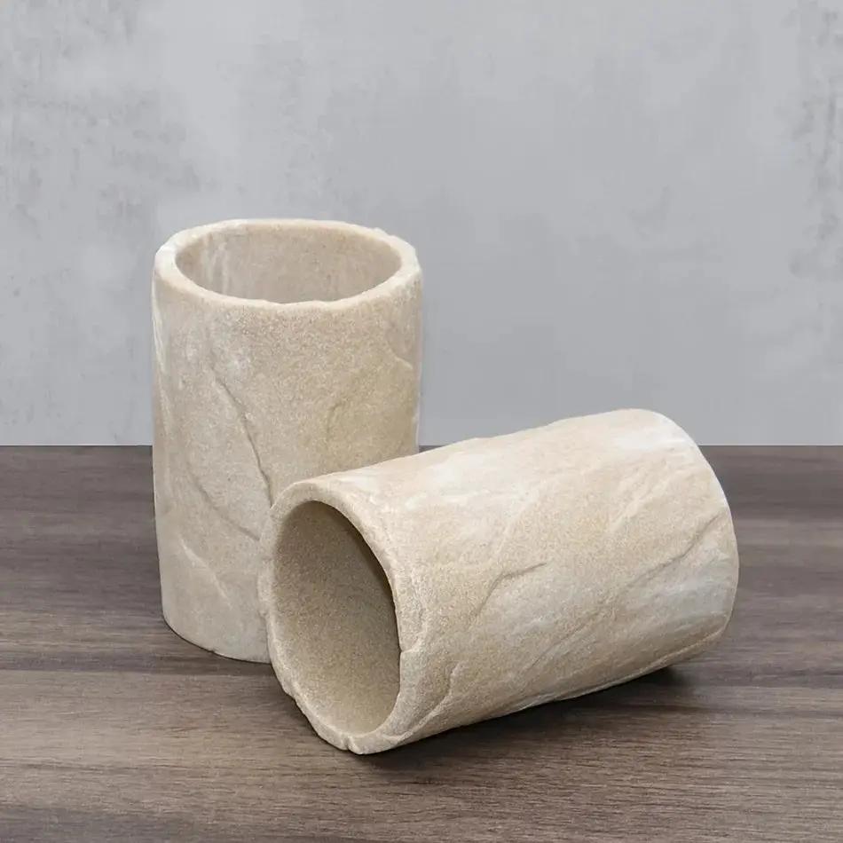 Marble-Patterned Mouthwash Cup, Home Toothbrush Holder, Couple'S Mouthwash Cup for The Bathroom by House Of Avana