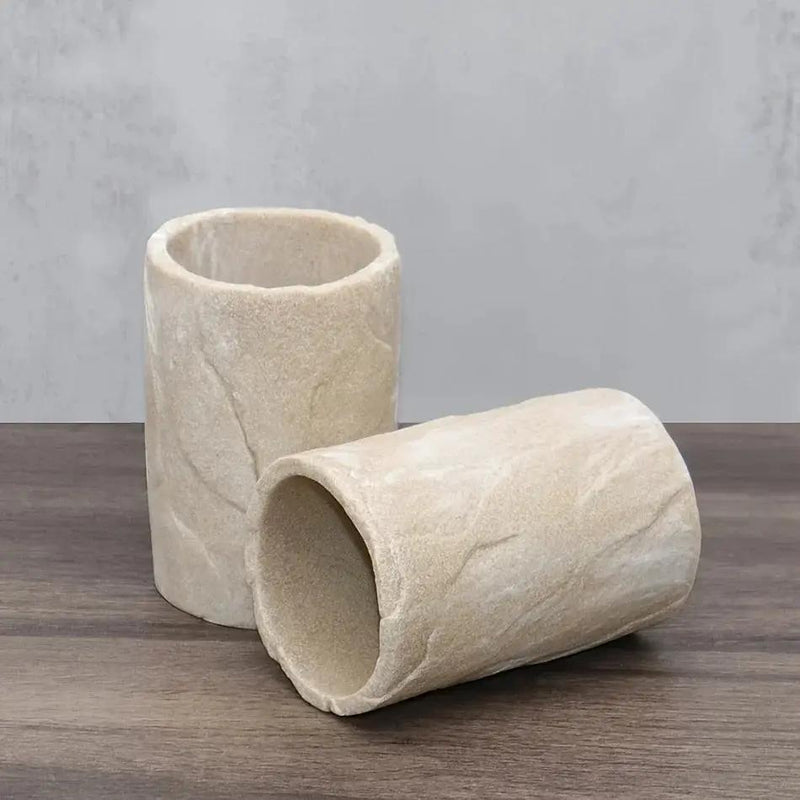 Marble-Patterned Mouthwash Cup, Home Toothbrush Holder, Couple'S Mouthwash Cup for The Bathroom by House Of Avana