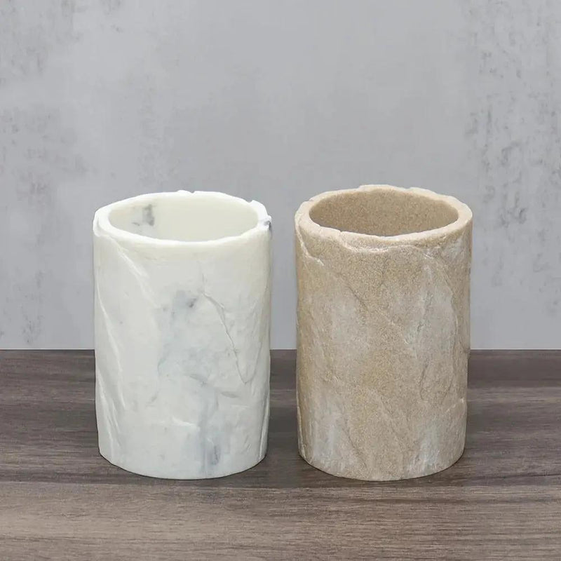 Marble-Patterned Mouthwash Cup, Home Toothbrush Holder, Couple'S Mouthwash Cup for The Bathroom by House Of Avana