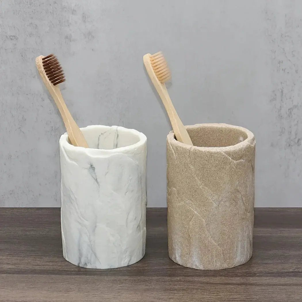 Marble-Patterned Mouthwash Cup, Home Toothbrush Holder, Couple'S Mouthwash Cup for The Bathroom by House Of Avana
