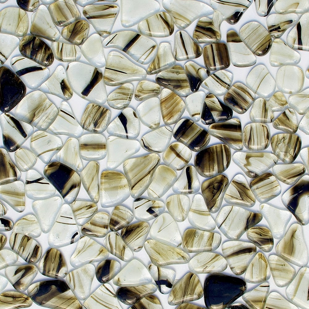 Mare Mist Glossy Gloss Glass Mosaics 12x12 Glass Glossy 12x12 Mosaics