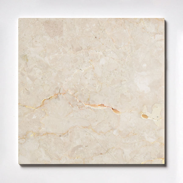 Marfil Honed Marble Tiles 5 1/2x5 1/2