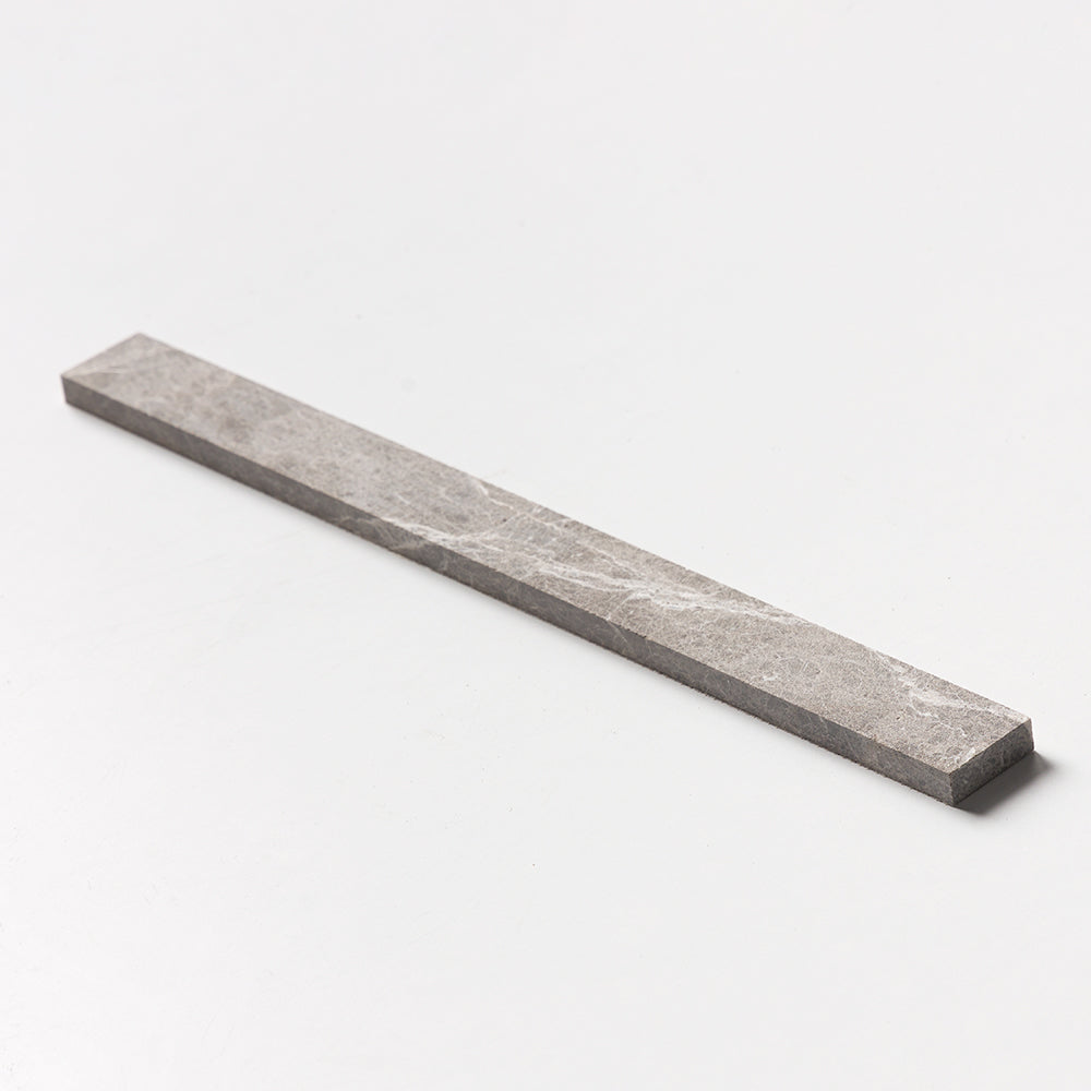 Maroon Di Notte Fine Textured Plank Marble Tiles 1 9/16x18 Marble Fine Textured 4x24 Tiles — 4