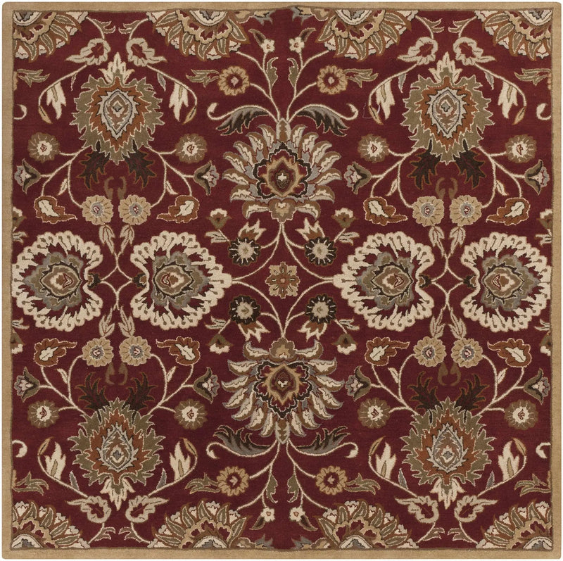 Conesus Red 1061 Hand Tufted Wool Rug by Boutique Rugs