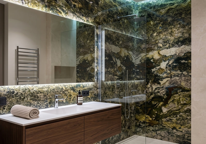 Mascalzoni Polished Granite Slab Random room scene 3