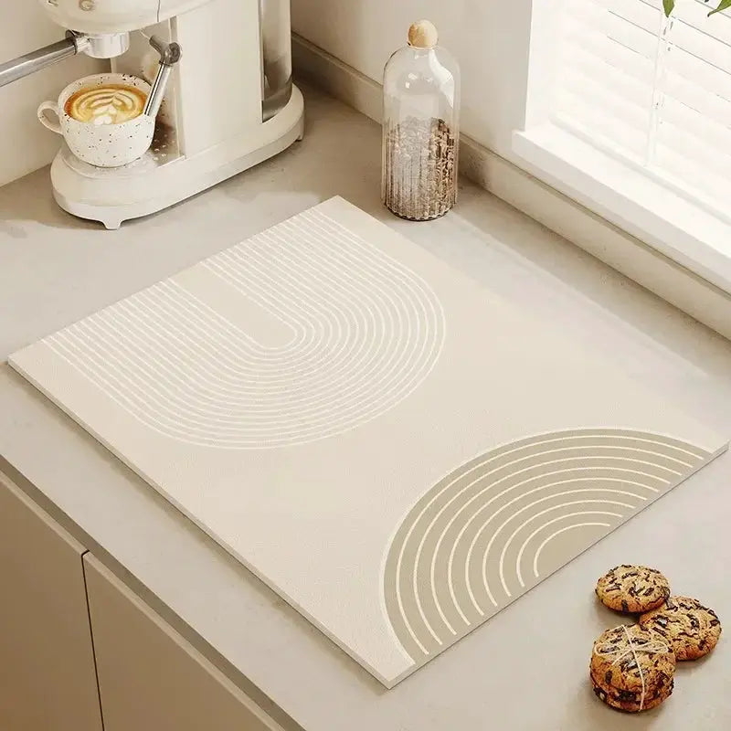 Mat - Non-slip Quick-drying Rectangular by House Of Avana