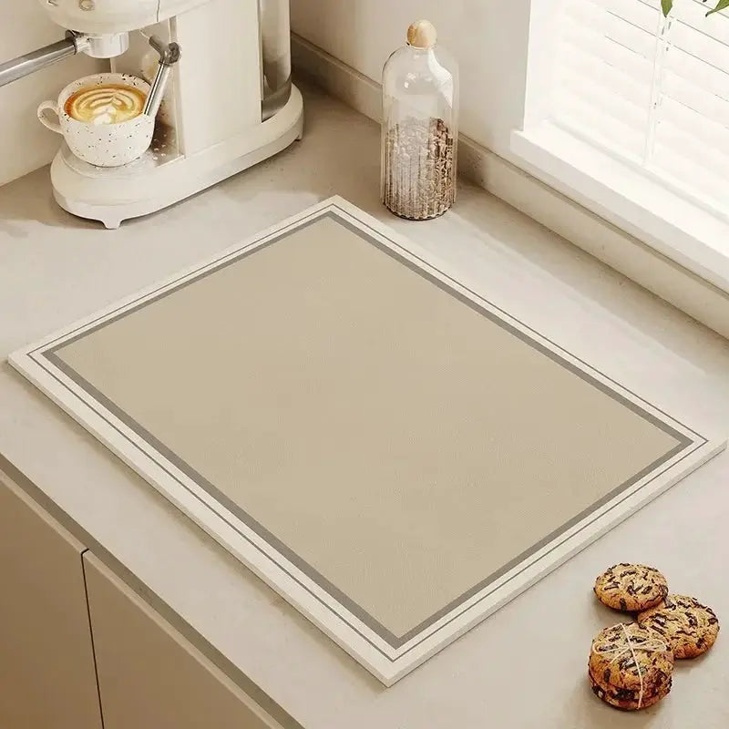 Mat - Non-slip Quick-drying Rectangular by House Of Avana