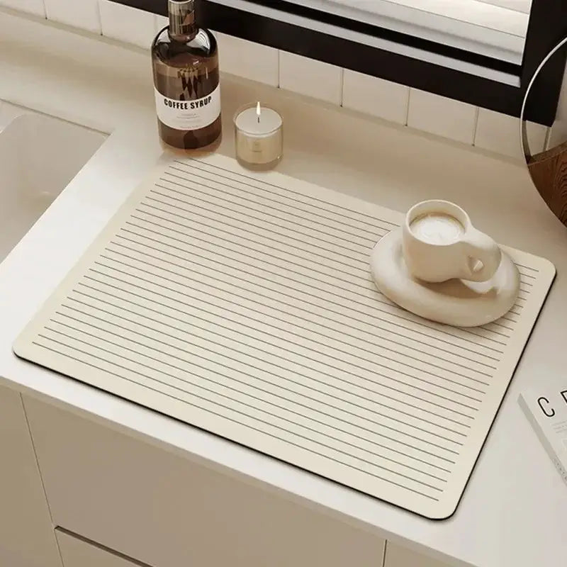 Mat - Non-slip Quick-drying Rectangular by House Of Avana