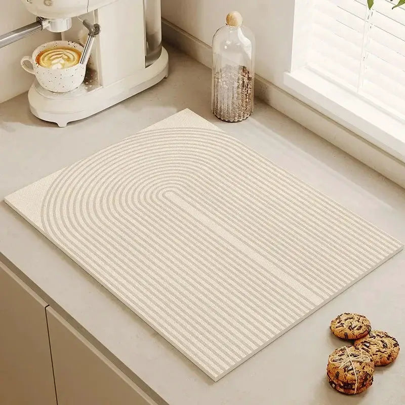Mat - Non-slip Quick-drying Rectangular by House Of Avana