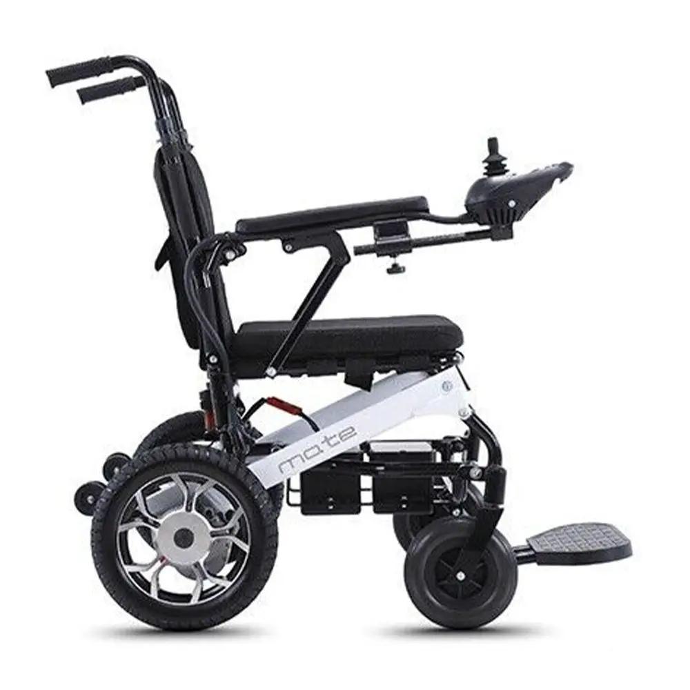 Mate Lightweight 250LBS Foldable Electric Dual Motor Power Motorized Mobility Wheelchair (SAK79245) by SAKSBY WHOLESALE