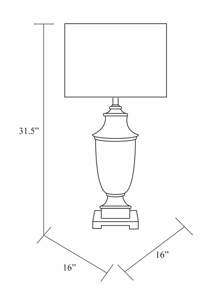 Matungao Table Lamp - Clearance by Boutique Rugs