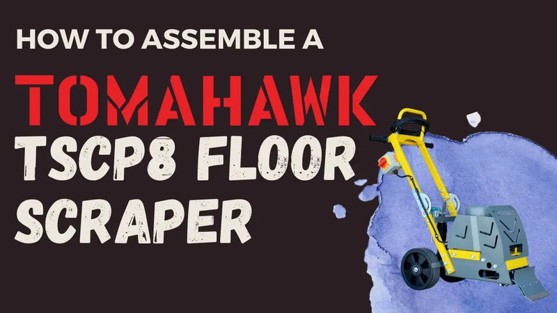 Electric Floor Scraper Vinyl Stripper Carpet Wood Floor Remover by Tomahawk Power