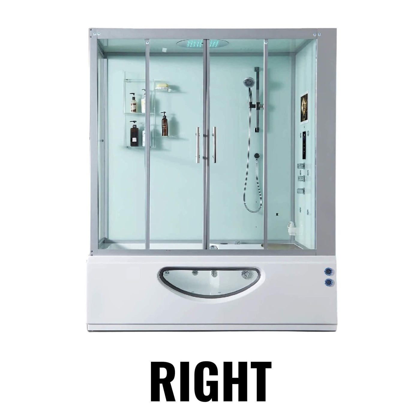 Maya Bath Platinum Catania Steam Shower With 6 Acupuncture Jets (SAK42985) by SAKSBY WHOLESALE