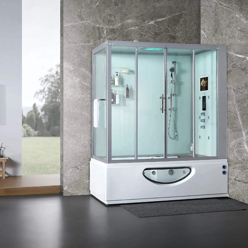 Maya Bath Platinum Catania Steam Shower With 6 Acupuncture Jets (SAK42985) by SAKSBY WHOLESALE