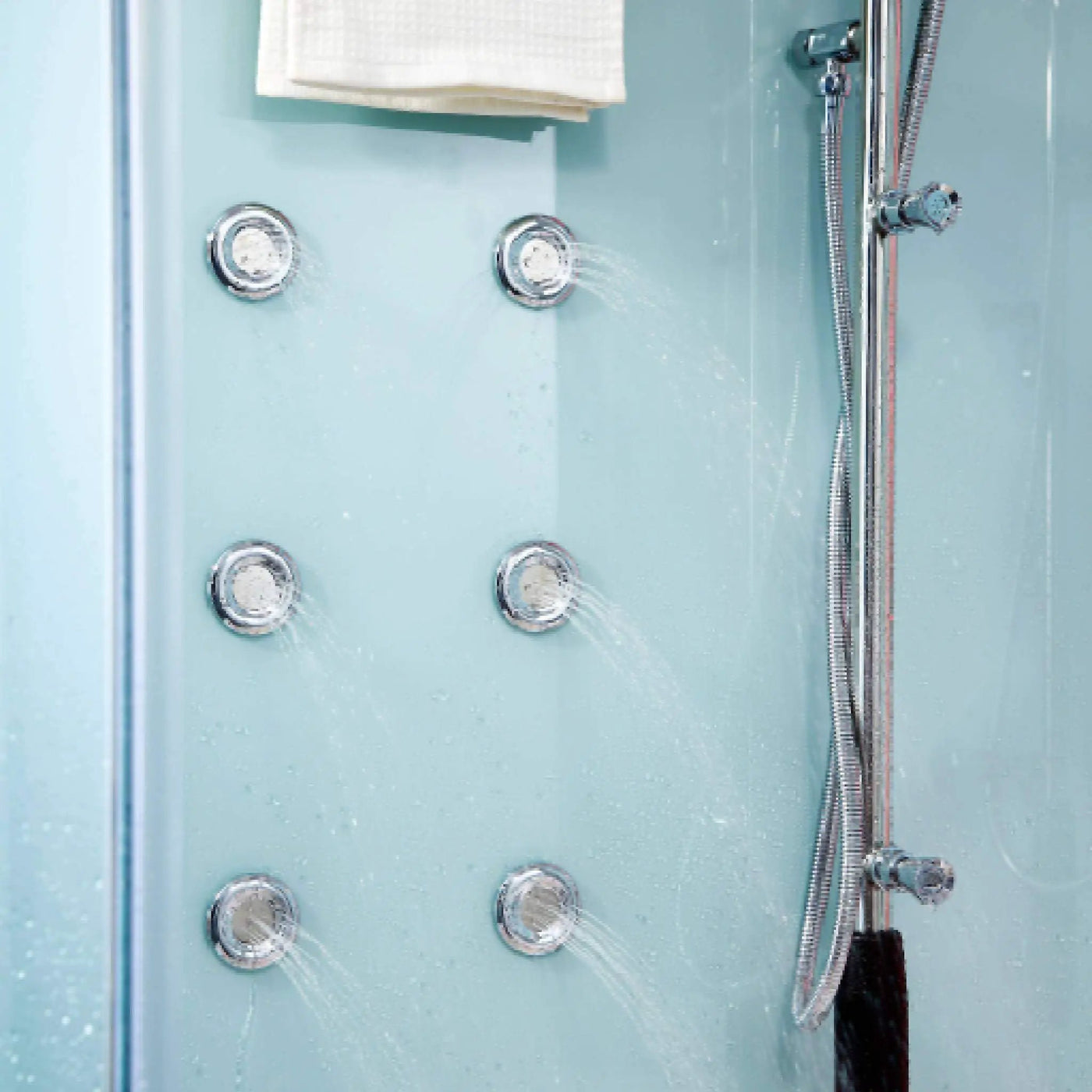 Maya Bath Platinum Comfort Steam Shower With Whirlpool Bathtub [2025 Edition] (SAK93561) by SAKSBY WHOLESALE
