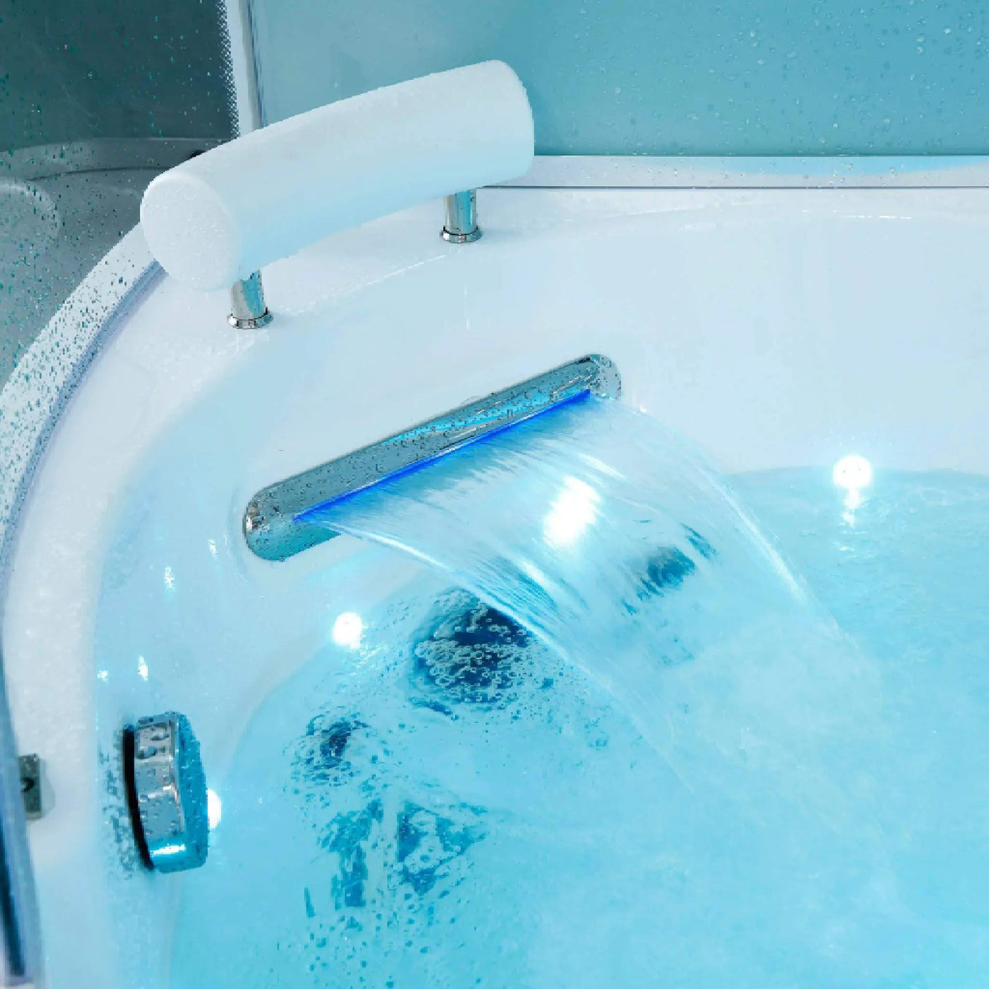 Maya Bath Platinum Comfort Steam Shower With Whirlpool Bathtub [2025 Edition] (SAK93561) by SAKSBY WHOLESALE