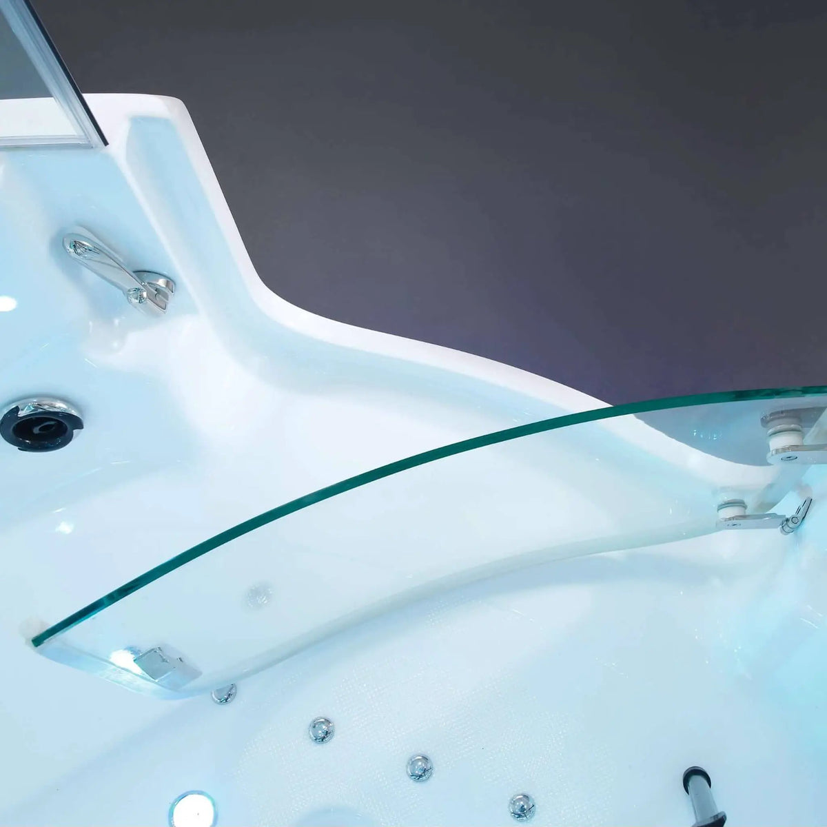 Maya Bath Platinum Comfort Steam Shower With Whirlpool Bathtub [2025 Edition] (SAK93561) by SAKSBY WHOLESALE