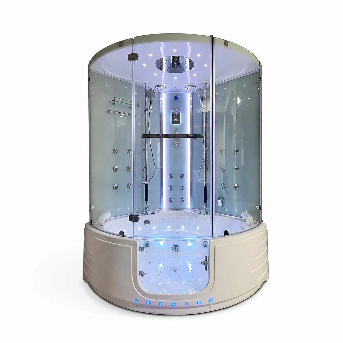 Maya Bath Platinum Comfort Steam Shower With Whirlpool Bathtub [2025 Edition] (SAK93561) by SAKSBY WHOLESALE