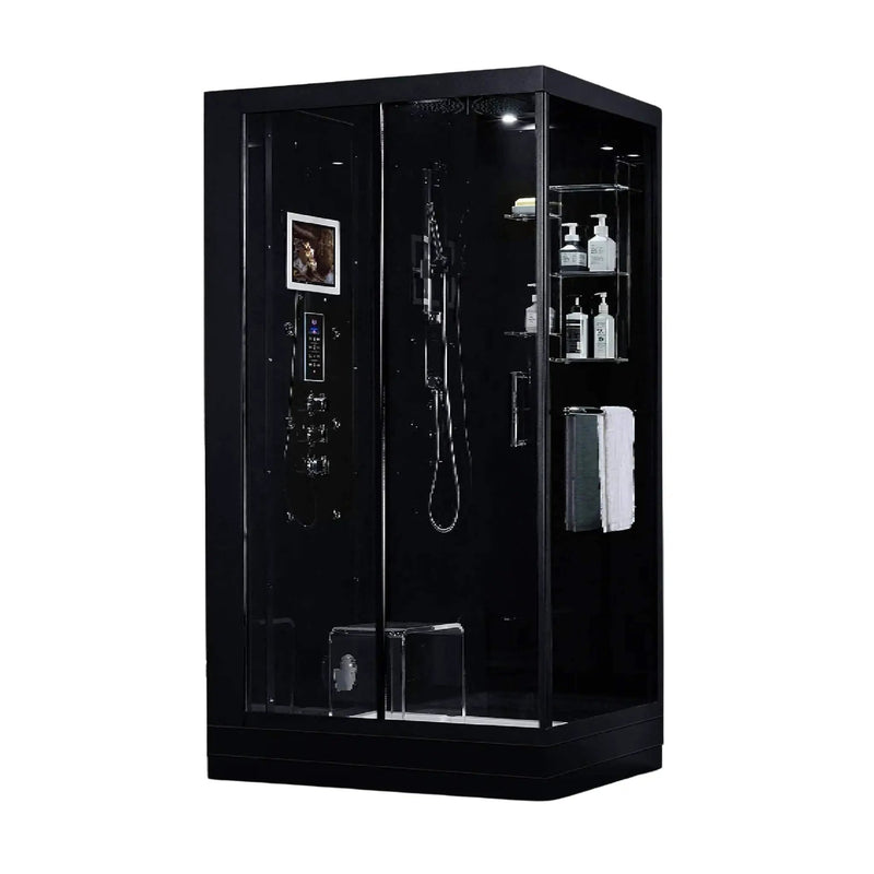 Maya Bath Platinum Lucca Steam Shower With LCD Touchscreen Controls (SAK27483) by SAKSBY WHOLESALE