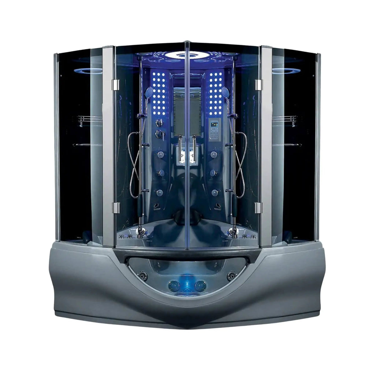 Maya Bath Valencia Steam Shower Massage Bathtub With LCD TV (SAK20479) by SAKSBY WHOLESALE