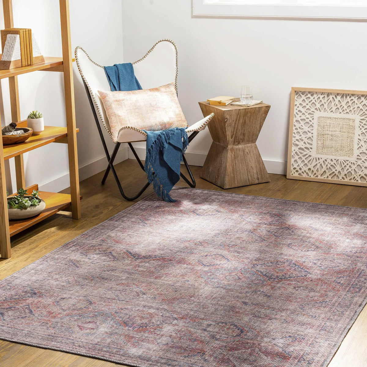Mayantoc Washable Area Rug - Clearance, installed in a room