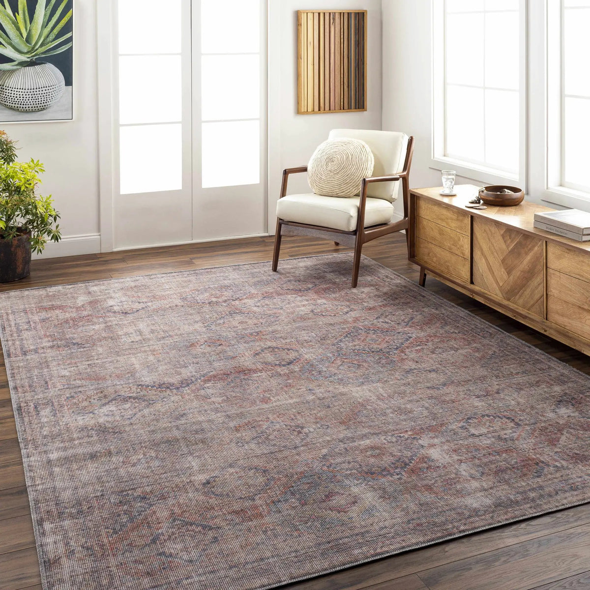 Mayantoc Washable Area Rug - Clearance, installed in a room 3