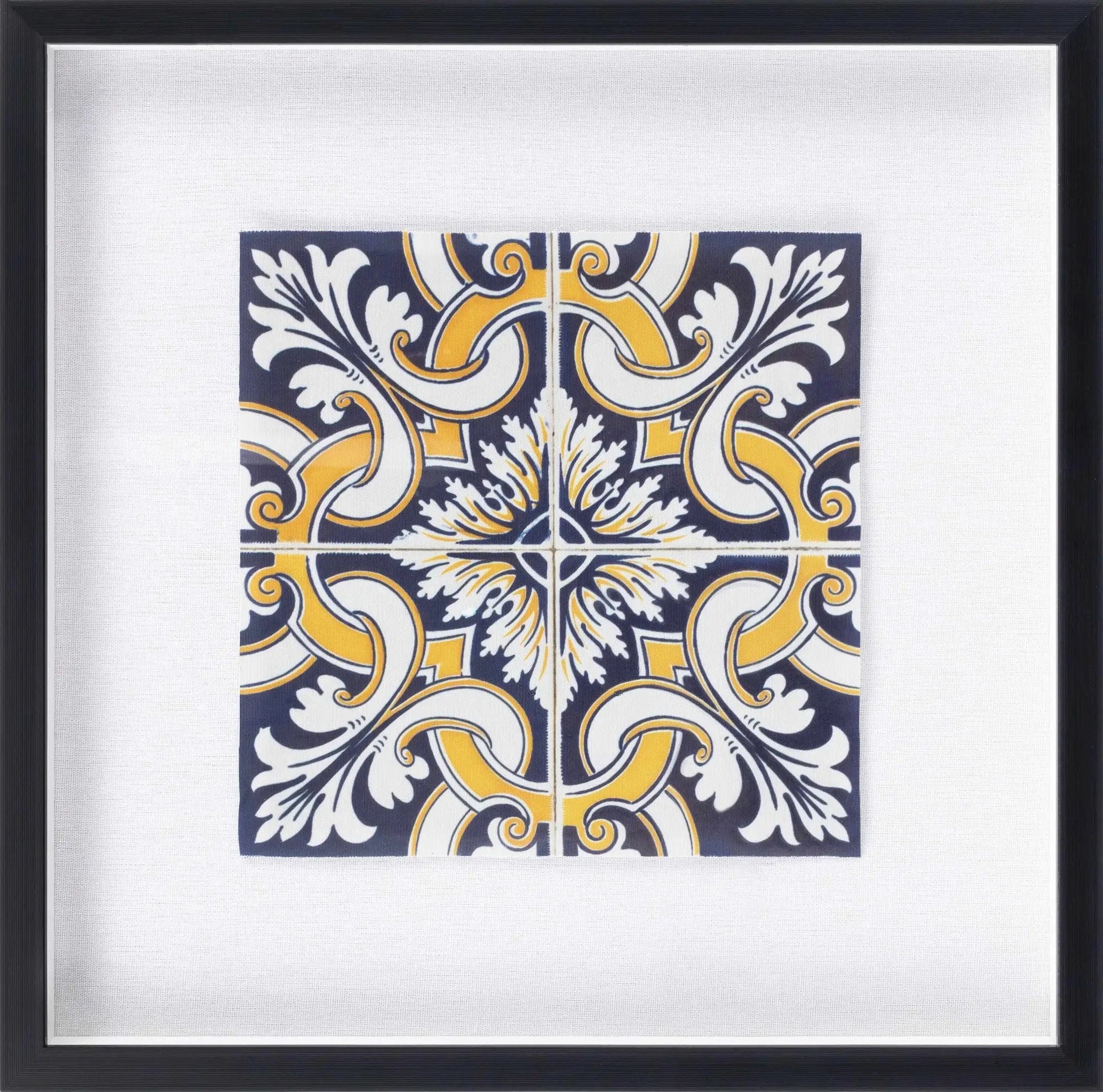 Mazgirt Majestic Black Frame Wall Art Piece - Clearance by Boutique Rugs