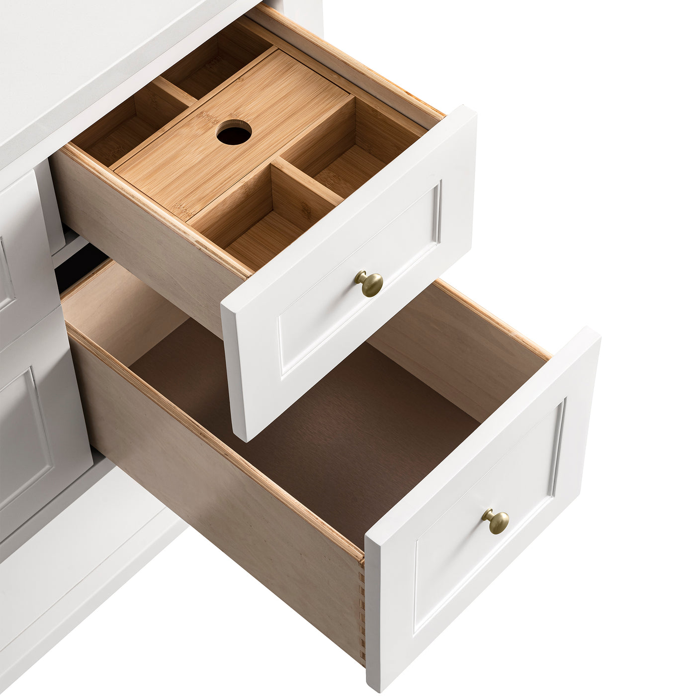 James Martin Breckenridge 48" Single Bathroom Vanity, Bright White, view 26