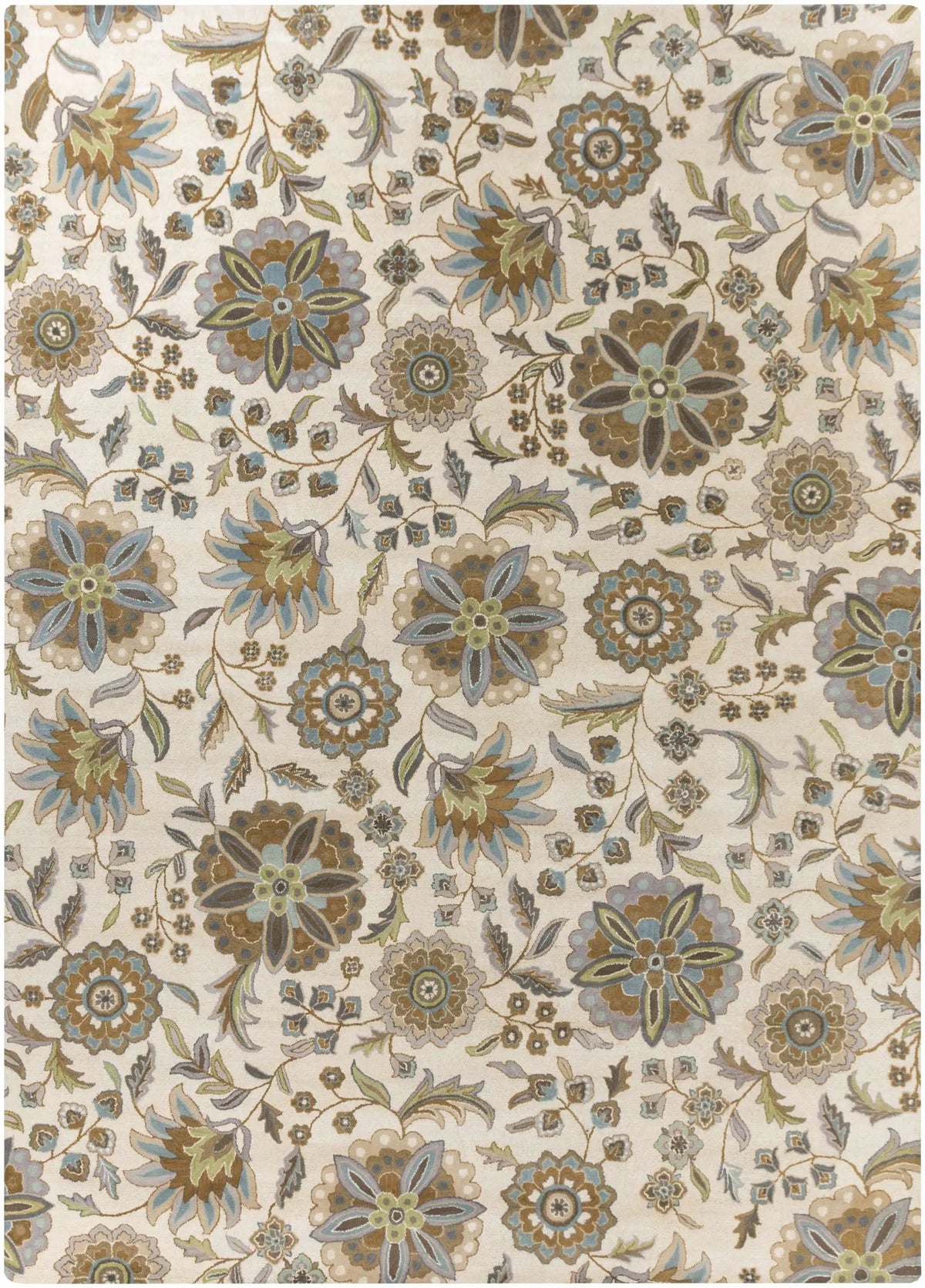 Mack Floral Wool Area Carpet, photo 17 of 22