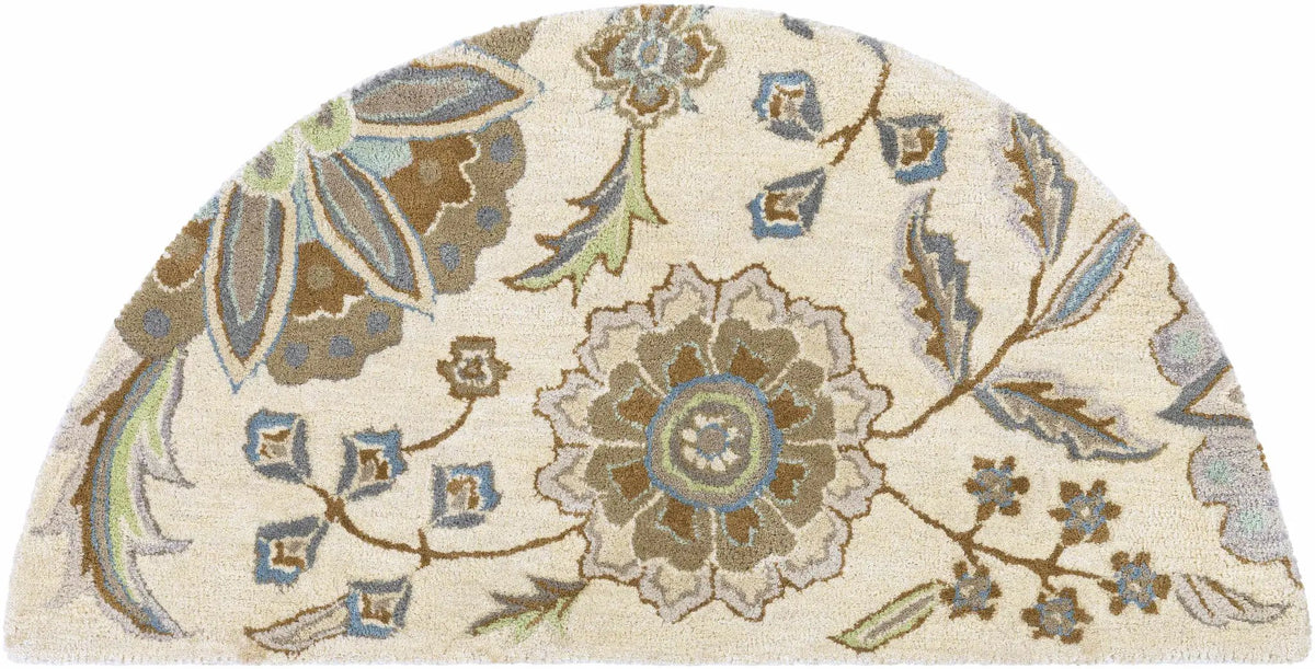 Mack Floral Wool Area Carpet, photo 12 of 22