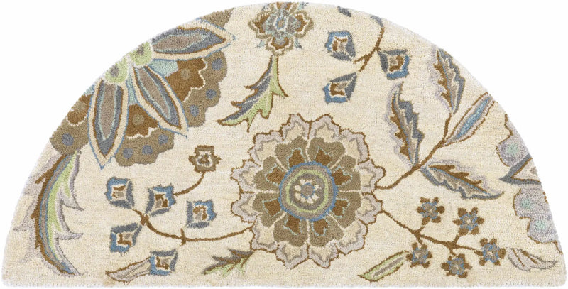Mack Floral Wool Area Carpet by Boutique Rugs
