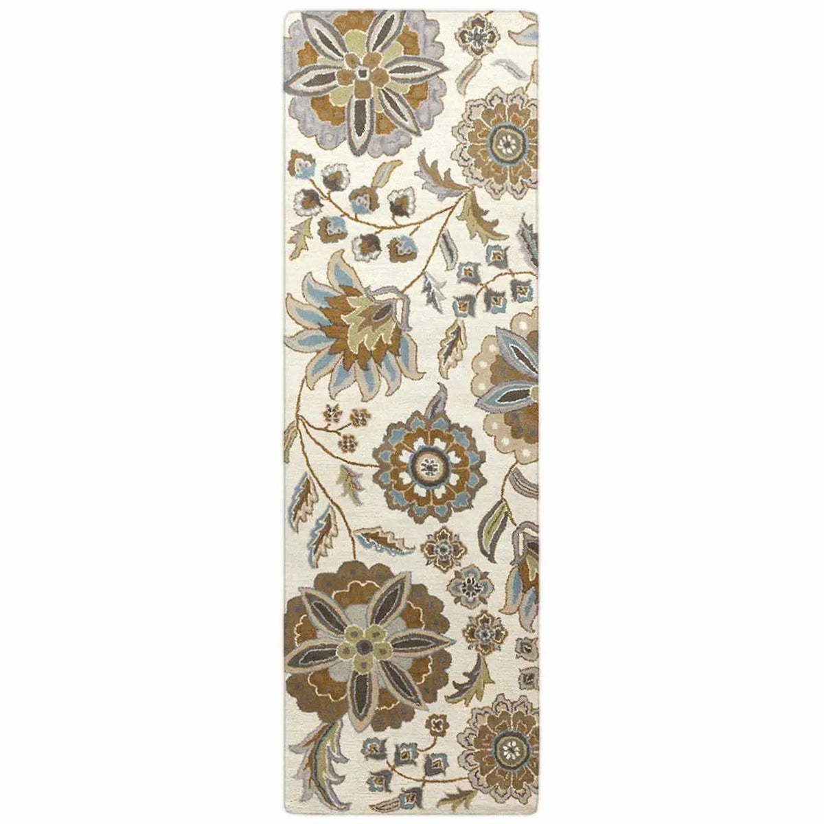Mack Floral Wool Area Carpet, photo 3 of 22