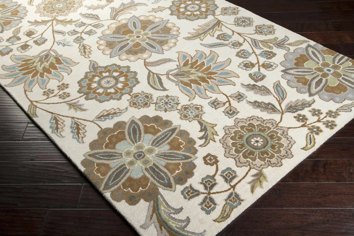 Mack Floral Wool Area Carpet, photo 14 of 22