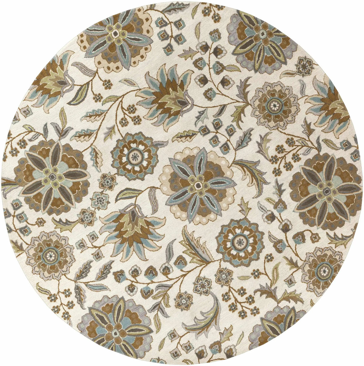 Mack Floral Wool Area Carpet, photo 21 of 22