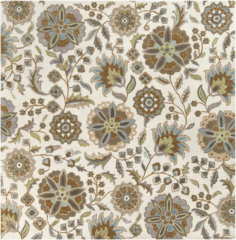 Mack Floral Wool Area Carpet by Boutique Rugs