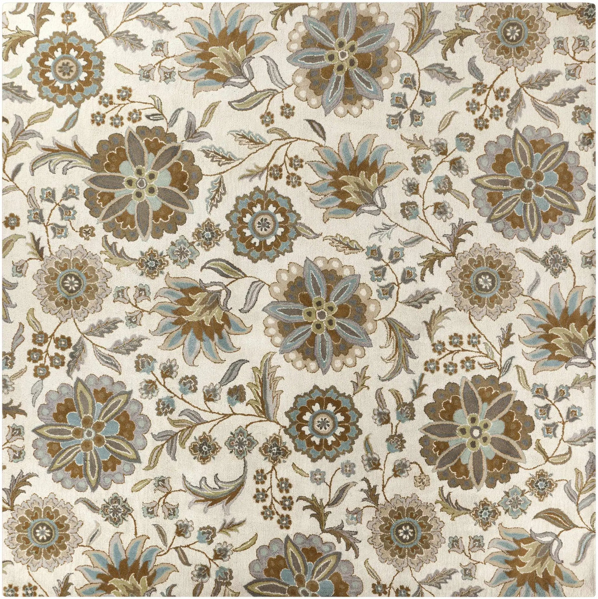 Mack Floral Wool Area Carpet, photo 20 of 22