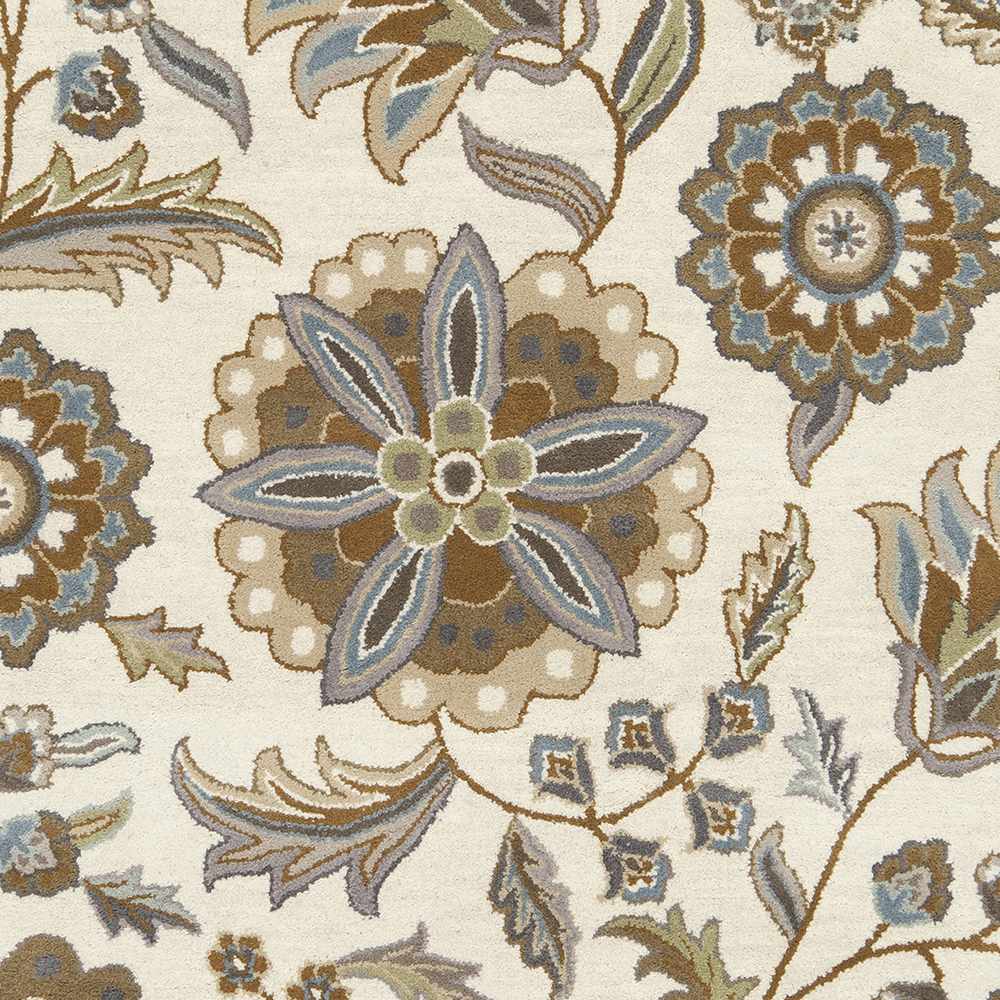 Mack Floral Wool Area Carpet by Boutique Rugs